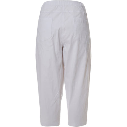 Gozzip Woman Clara Loose capri pants Loose Pant White