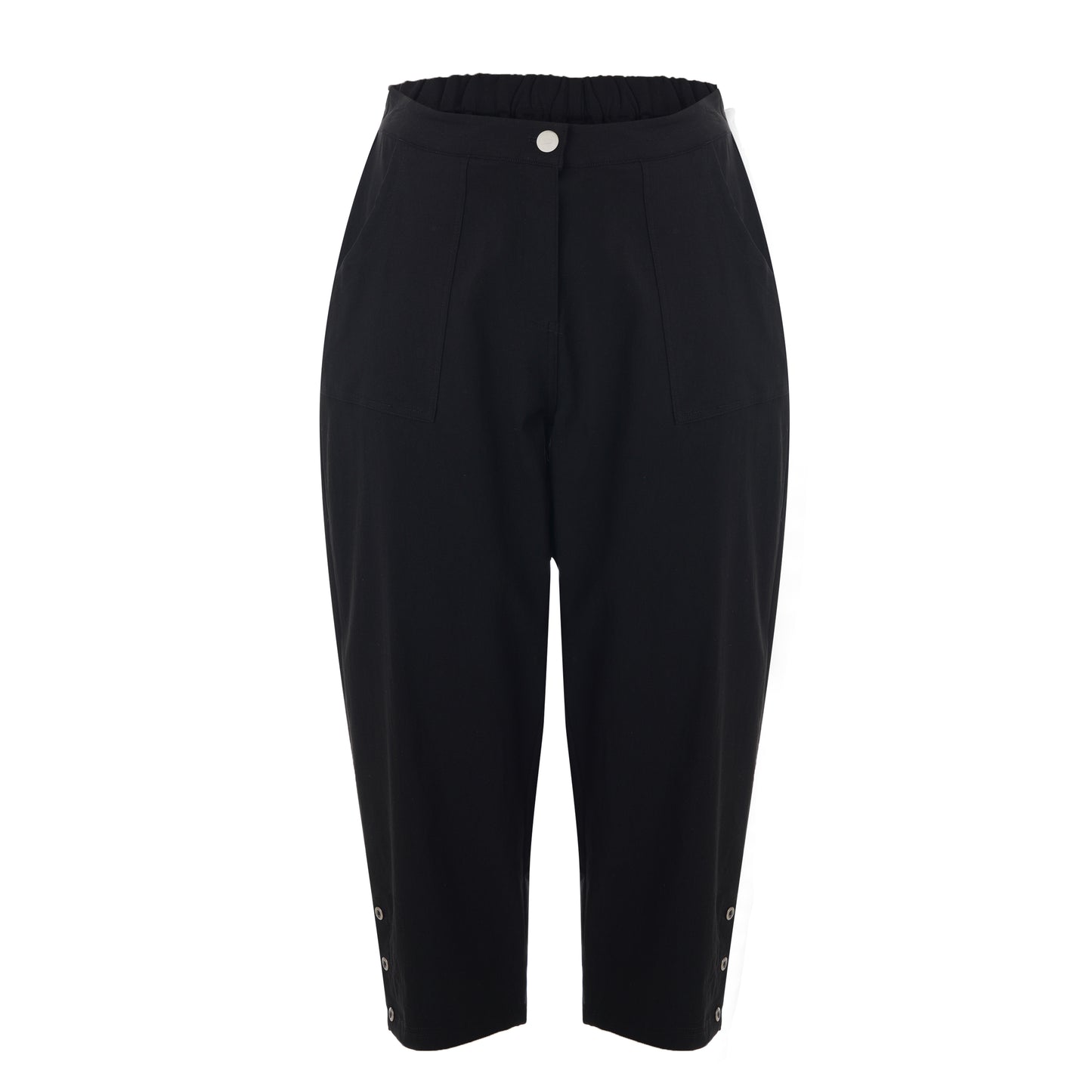 Gozzip Woman Clara Loose capri pants - MORE COLOURS Loose Pant Black