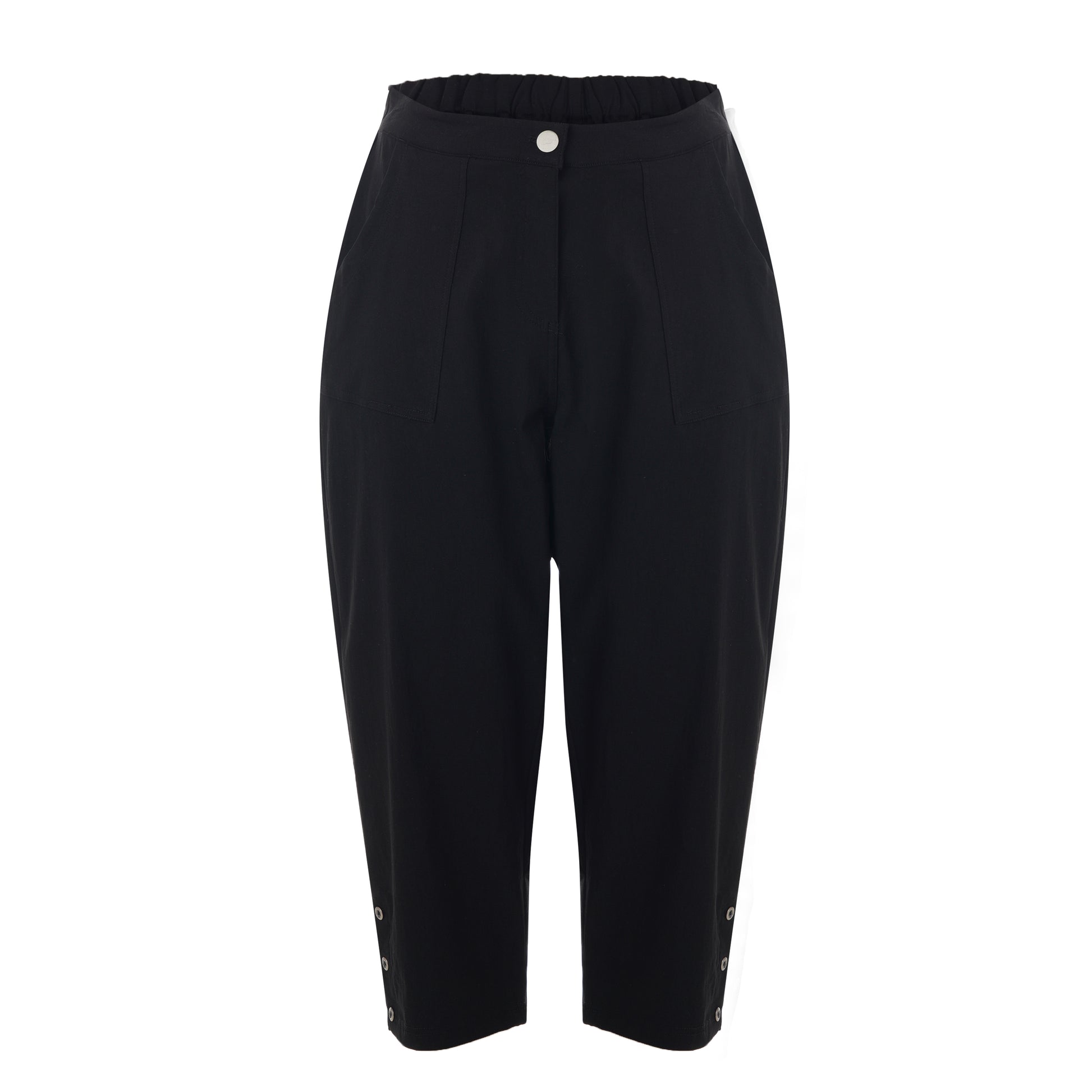 Gozzip Woman Clara Loose capri pants - MORE COLOURS Loose Pant Black