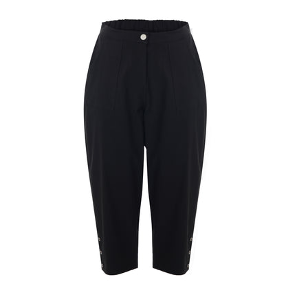 Gozzip Woman Clara Loose capri pants - MORE COLOURS Loose Pant Black