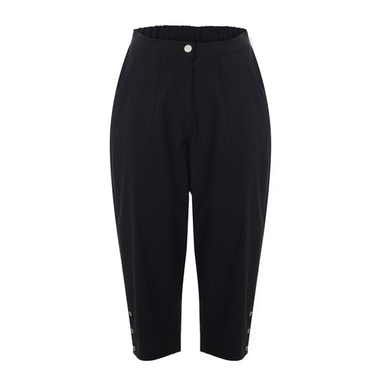 Gozzip Woman Clara Loose capri pants - MORE COLOURS Loose Pant Black