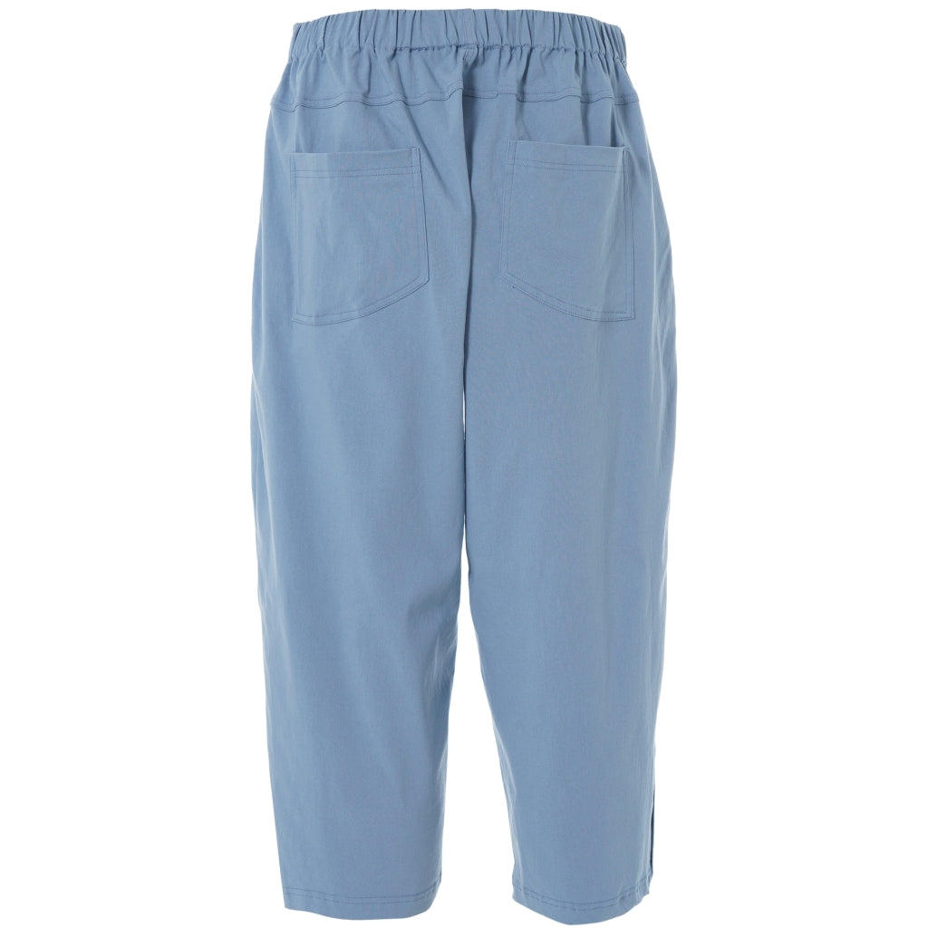 Gozzip Woman Clara Loose capri pants - MORE COLOURS Loose Pant Blue heaven