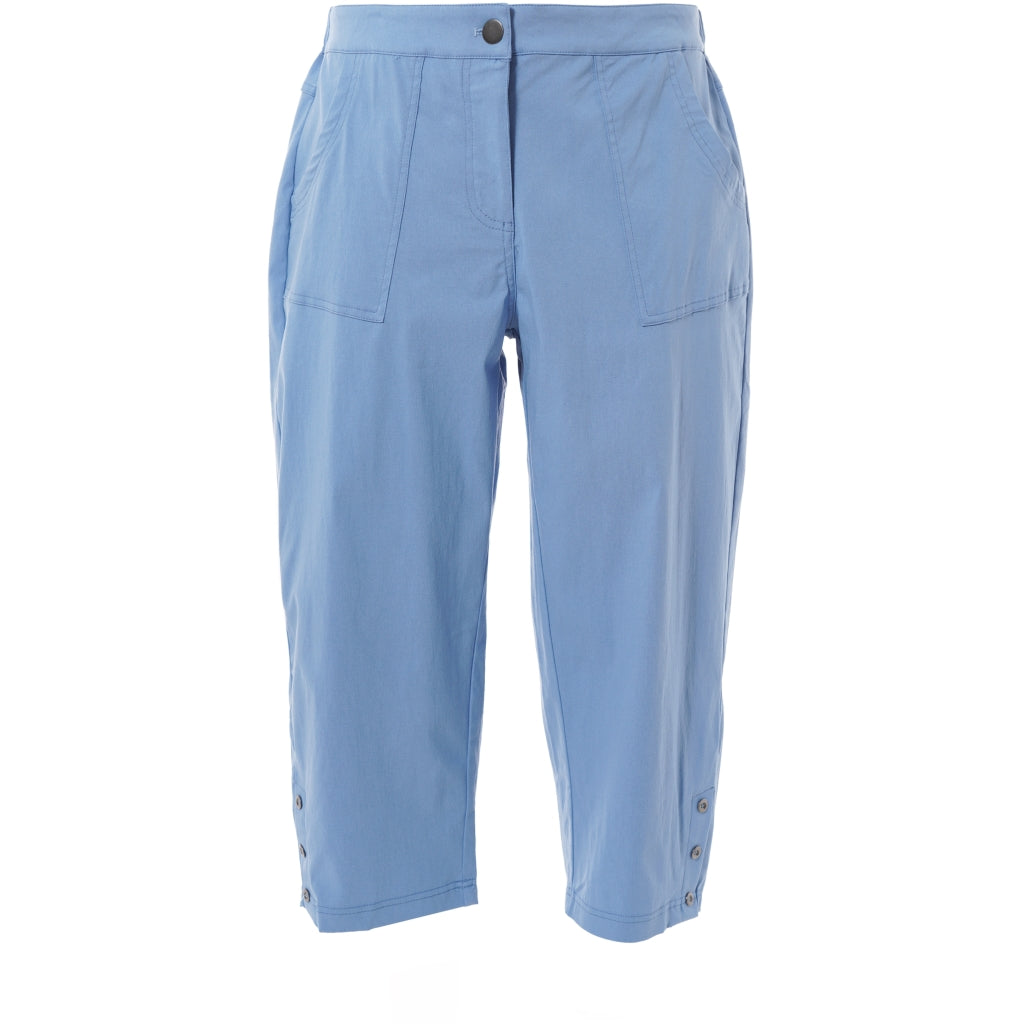 Gozzip Woman Clara Loose capri pants - MORE COLOURS Loose Pant Blue mood