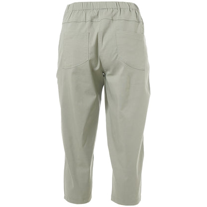 Gozzip Woman Clara Loose capri pants - MORE COLOURS Loose Pant Green haze