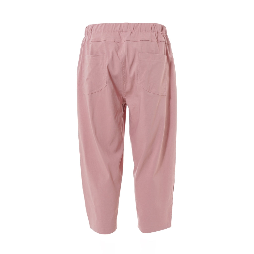 Gozzip Woman Clara Loose capri pants - MORE COLOURS Loose Pant Peach rose