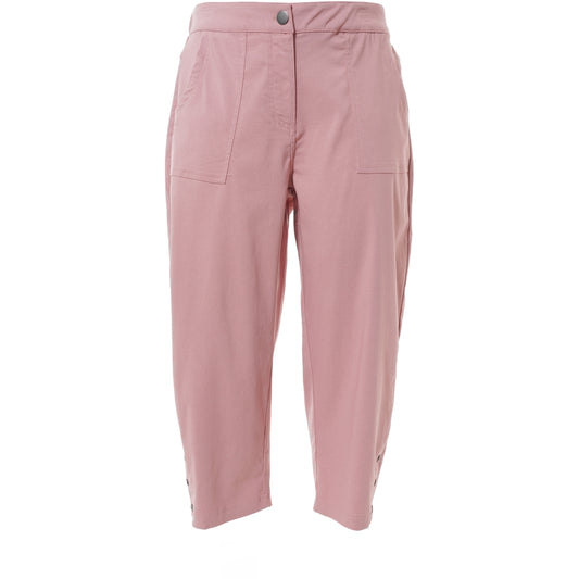 Gozzip Woman Clara Loose capri pants - MORE COLOURS Loose Pant Peach rose