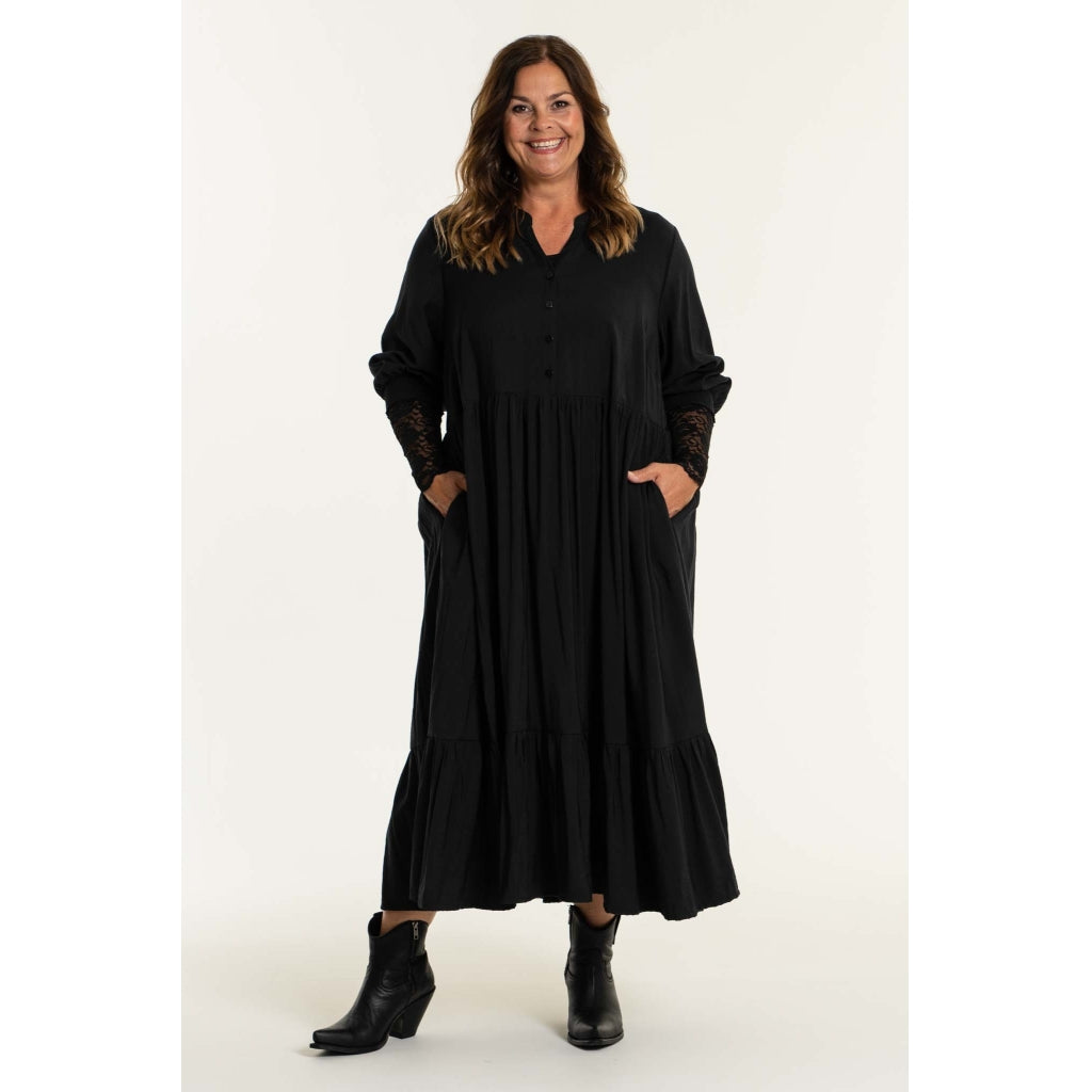 Gozzip Woman Conny Long Dress - MORE COLOURS Long Dress Black