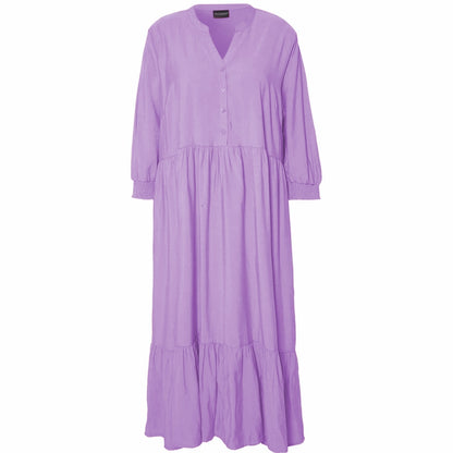 Gozzip Woman Conny Long Dress - MORE COLOURS Long Dress Purple