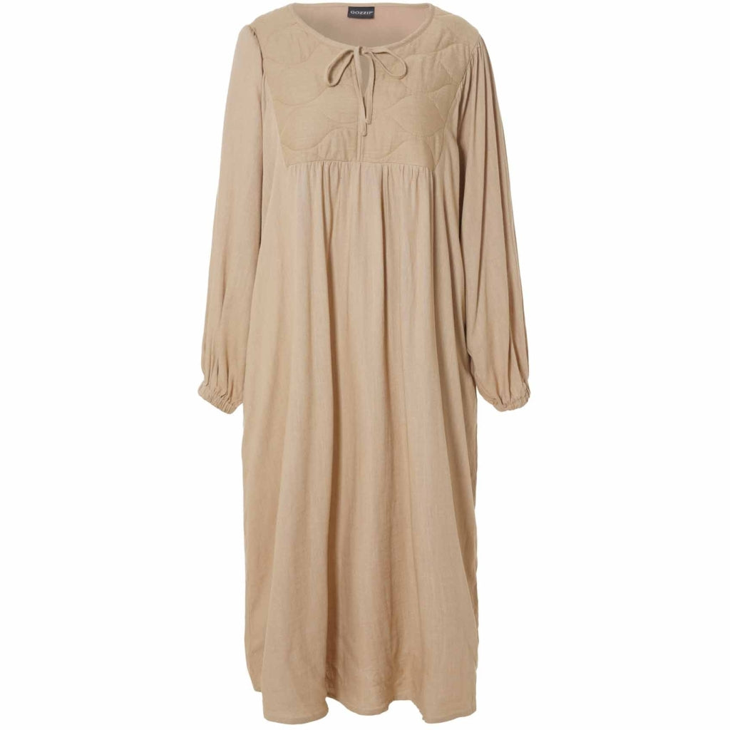 Gozzip Woman Des Dress - MORE COLOURS Dress Sand