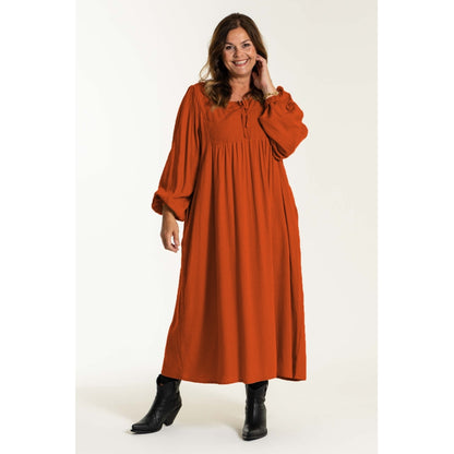 Gozzip Woman Des Dress - MORE COLOURS Dress Terracotta