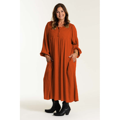 Gozzip Woman Des Dress - MORE COLOURS Dress Terracotta