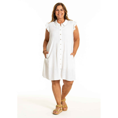 Gozzip Woman Dorin Tunic Tunic White