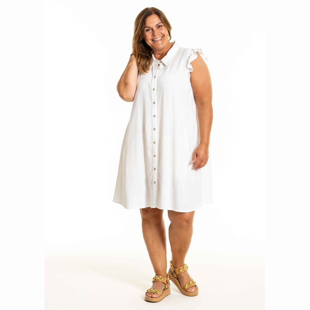 Gozzip Woman Dorin Tunic Tunic White