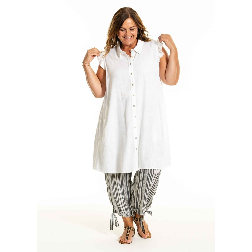 Gozzip Woman Dorin Tunic Tunic White