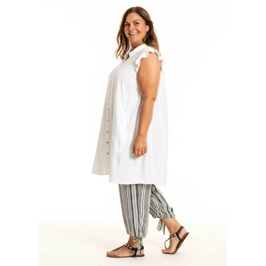 Gozzip Woman Dorin Tunic Tunic White