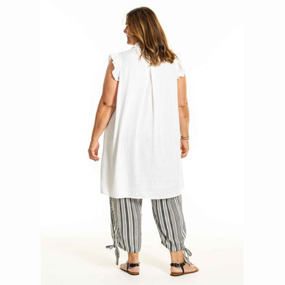 Gozzip Woman Dorin Tunic Tunic White