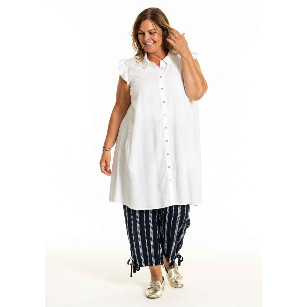 Gozzip Woman Dorin Tunic Tunic White