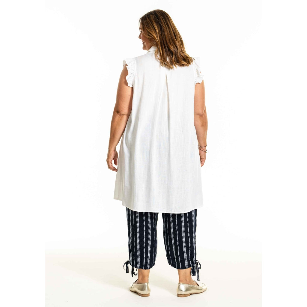 Gozzip Woman Dorin Tunic Tunic White