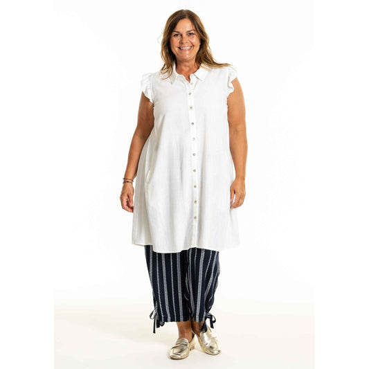 Gozzip Woman Dorin Tunic Tunic White