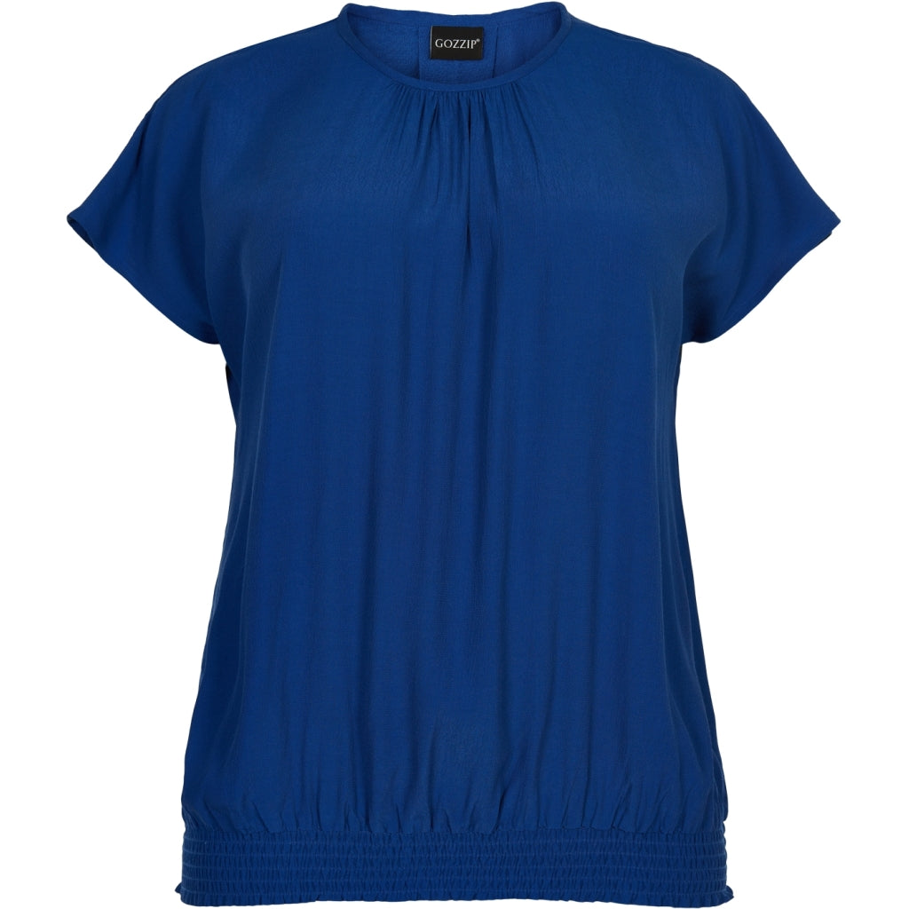 Gozzip Woman Elise Blouse Blouse Royal Blue