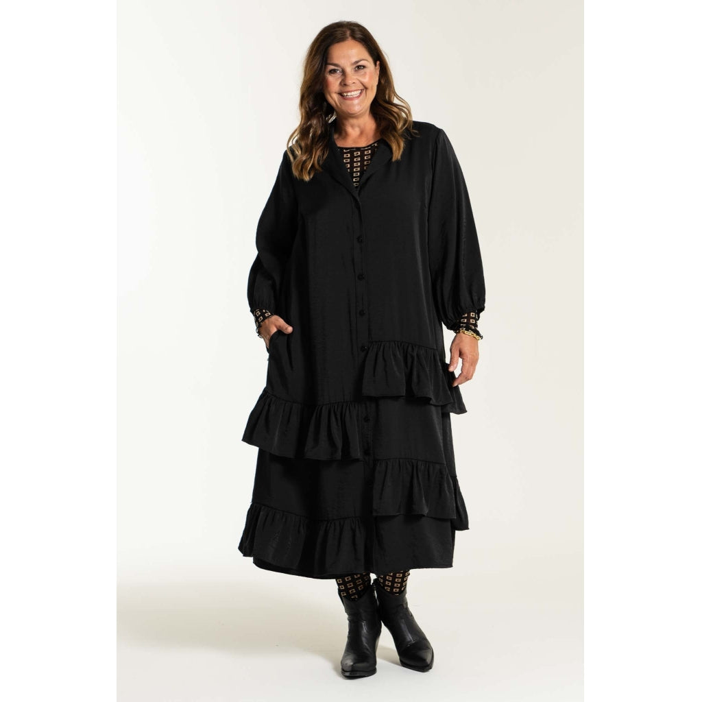 Gozzip Woman Elsie Dress Dress Black