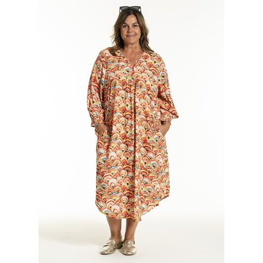Gozzip Woman GAlice Dress Dress Multi color print
