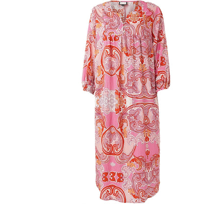 Gozzip Woman GAlice Dress Dress Red mix print