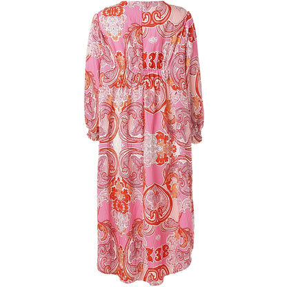 Gozzip Woman GAlice Dress Dress Red mix print