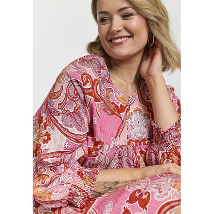 Gozzip Woman GAlice Dress Dress Red mix print