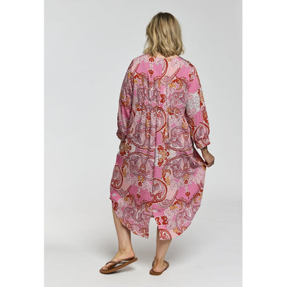 Gozzip Woman GAlice Dress Dress Red mix print