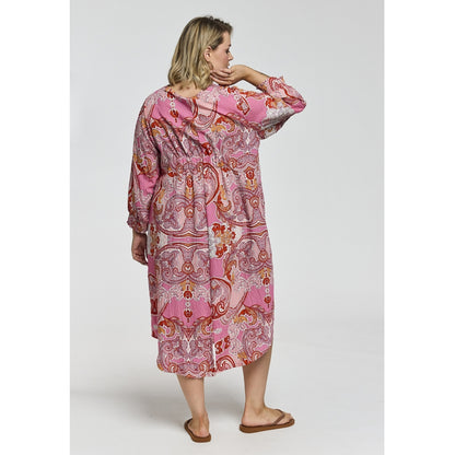 Gozzip Woman GAlice Dress Dress Red mix print