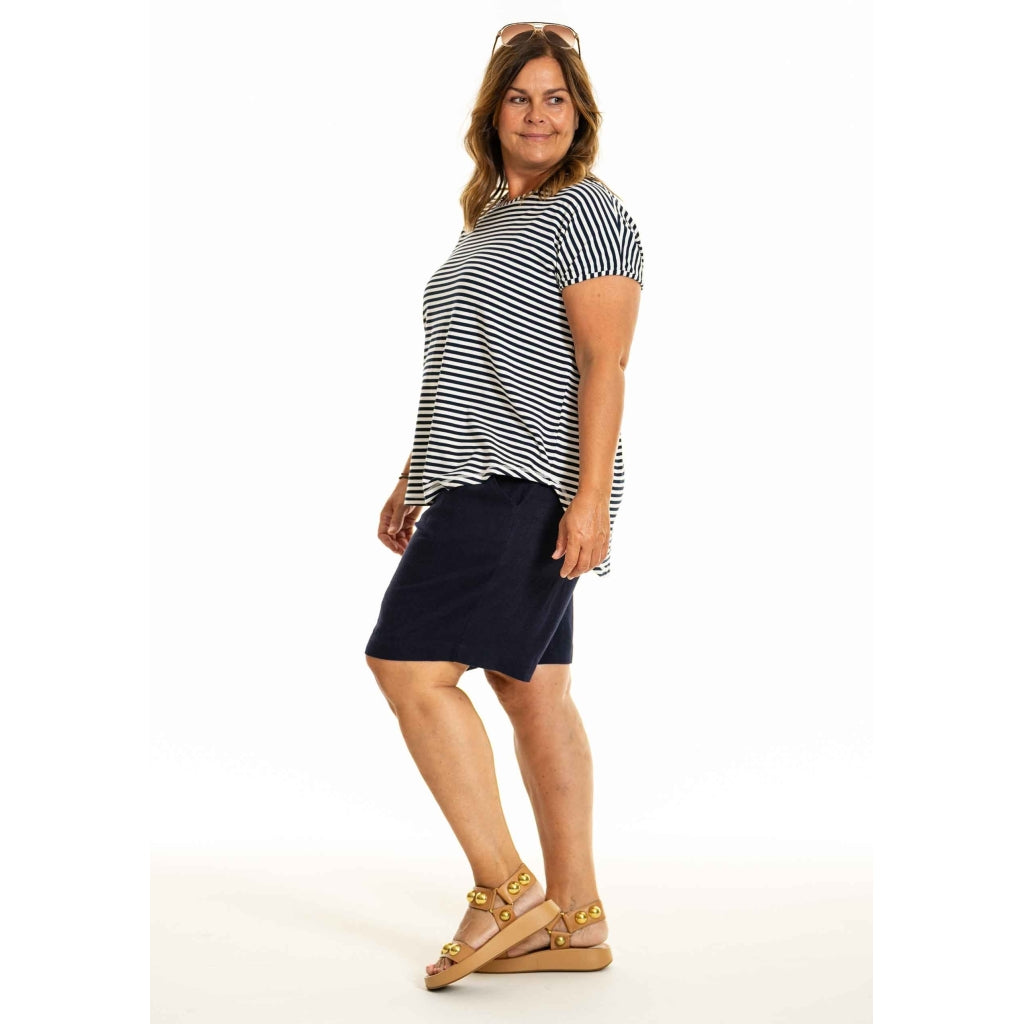 Gozzip Woman GAlice Shorts Shorts Navy