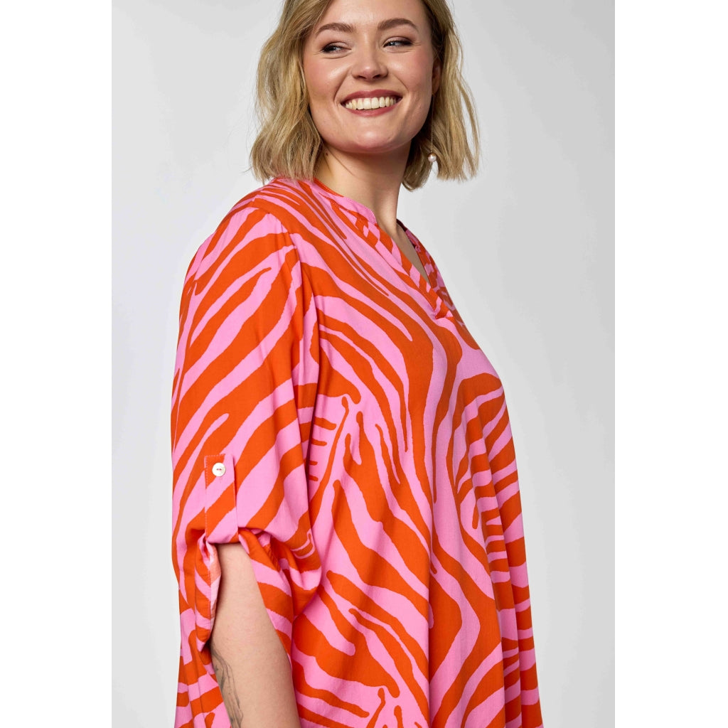 Gozzip Woman GAlva Blouse Blouse Pink/Orange
