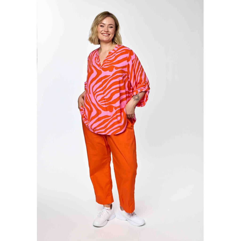 Gozzip Woman GAlva Blouse Blouse Pink/Orange