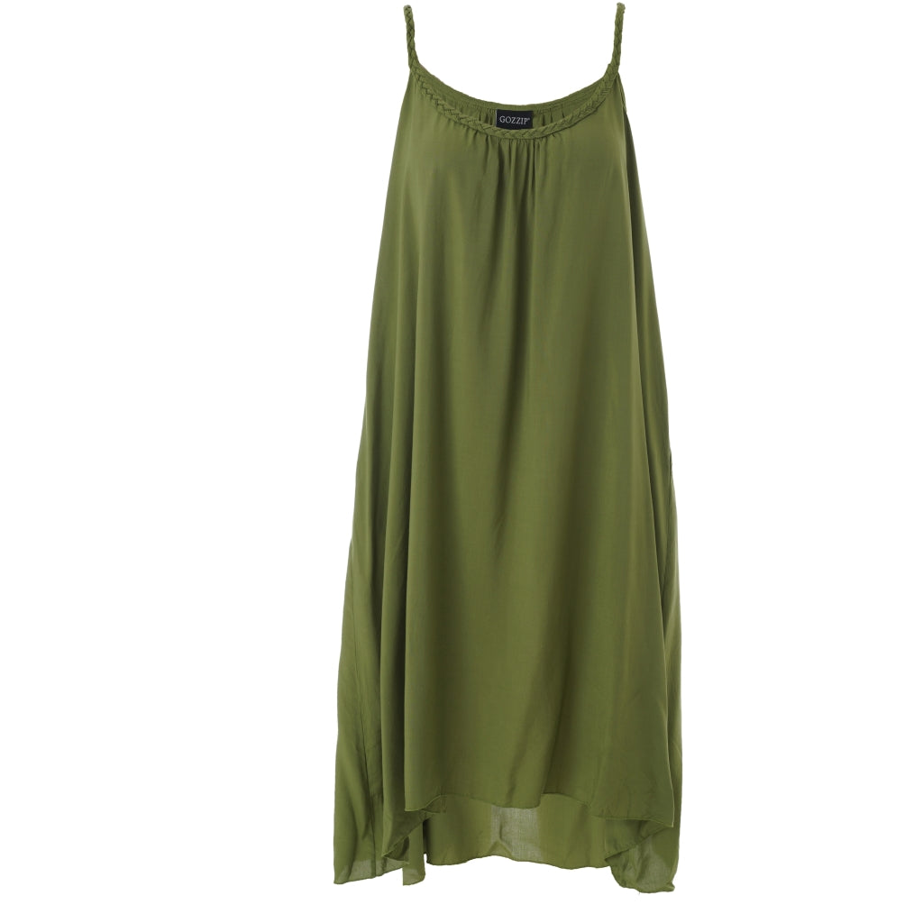 Gozzip Woman GAmalie Dress Dress Summer olive