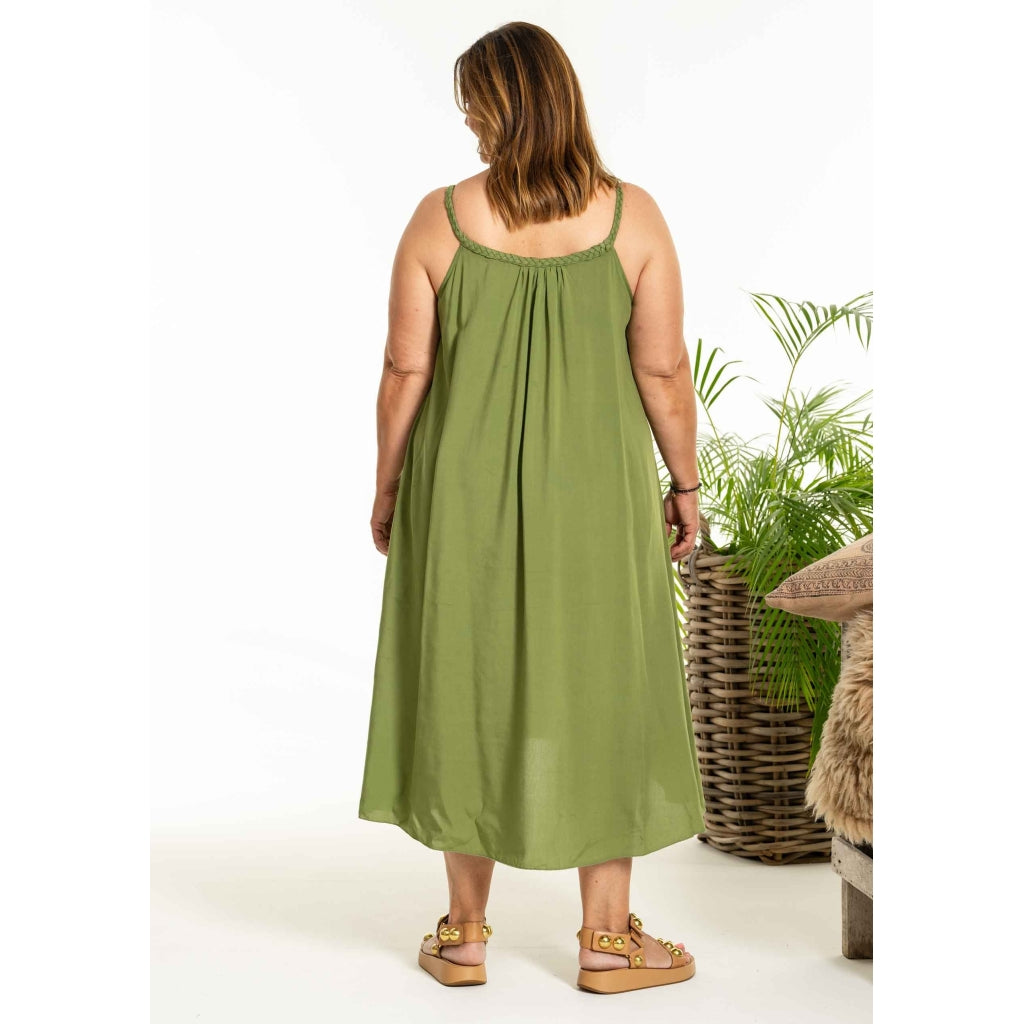 Gozzip Woman GAmalie Dress Dress Summer olive