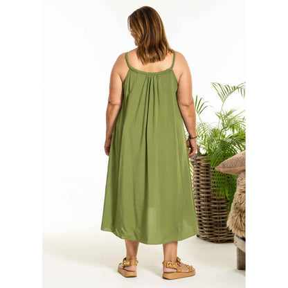 Gozzip Woman GAmalie Dress Dress Summer olive