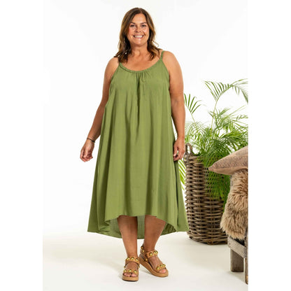 Gozzip Woman GAmalie Dress Dress Summer olive