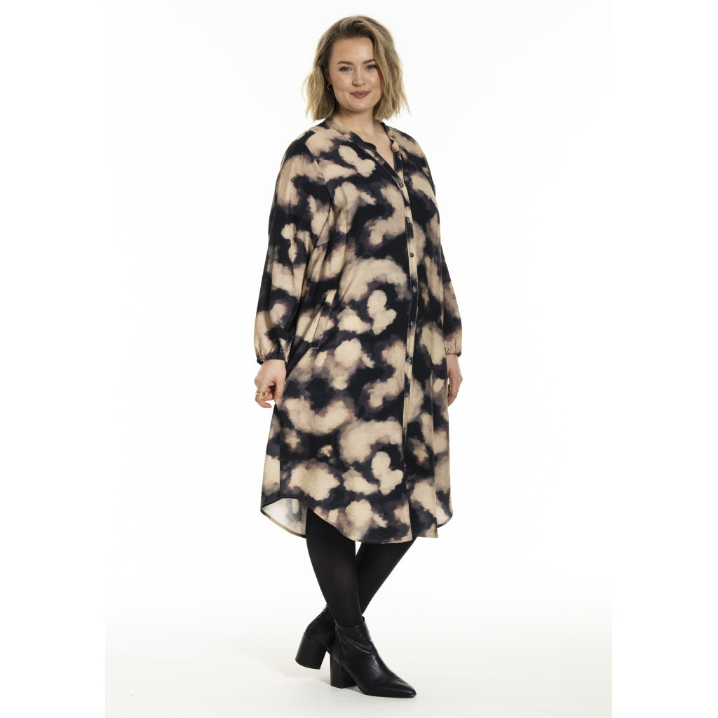Gozzip Woman GAnja Dress Dress Black cloud