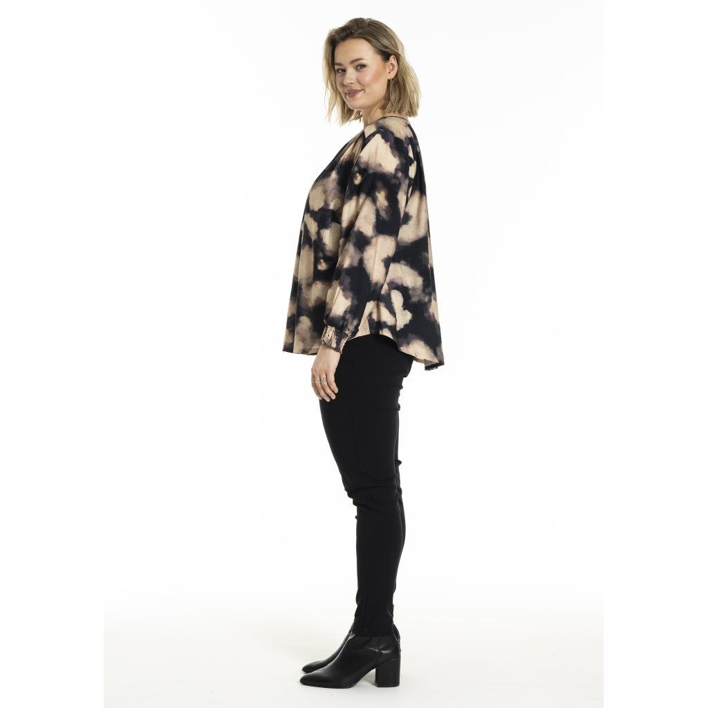Gozzip Woman GAnnika Blouse Blouse Black cloud