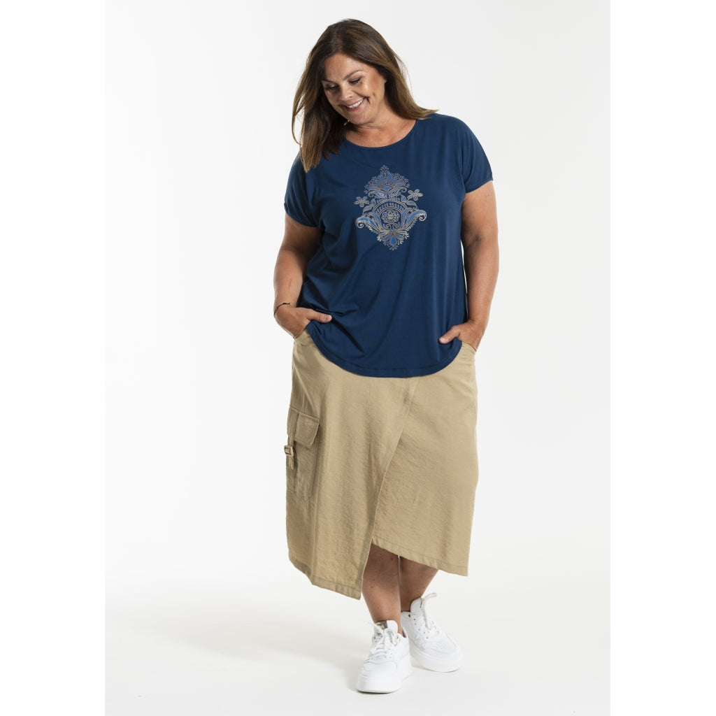 Gozzip Woman GAnnsofie Cargo Skirt Skirt Sand