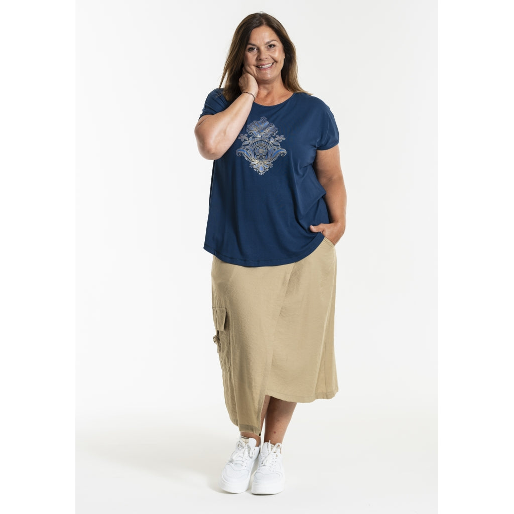 Gozzip Woman GAnnsofie Cargo Skirt Skirt Sand