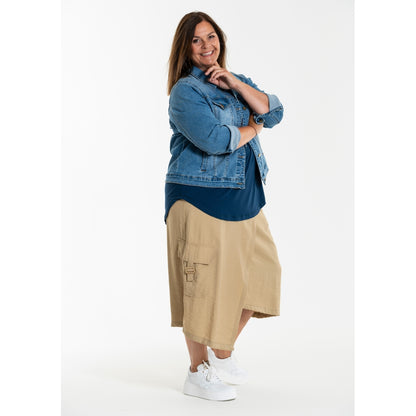 Gozzip Woman GAnnsofie Cargo Skirt Skirt Sand
