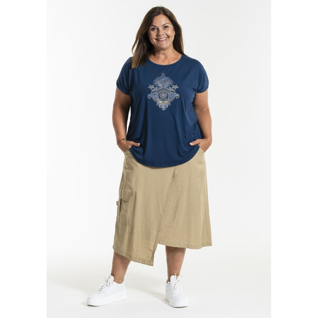 Gozzip Woman GAnnsofie Cargo Skirt Skirt Sand