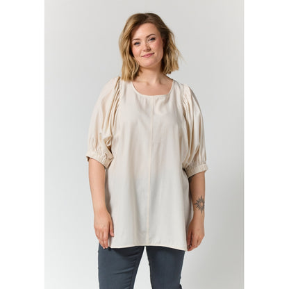 Gozzip Woman GAster Blouse Blouse Off-White