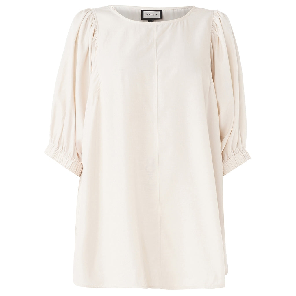 Gozzip Woman GAster Blouse Blouse Off-White