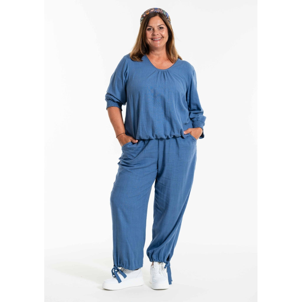 Gozzip Woman GAugusta Pants Pants Dusty Blue