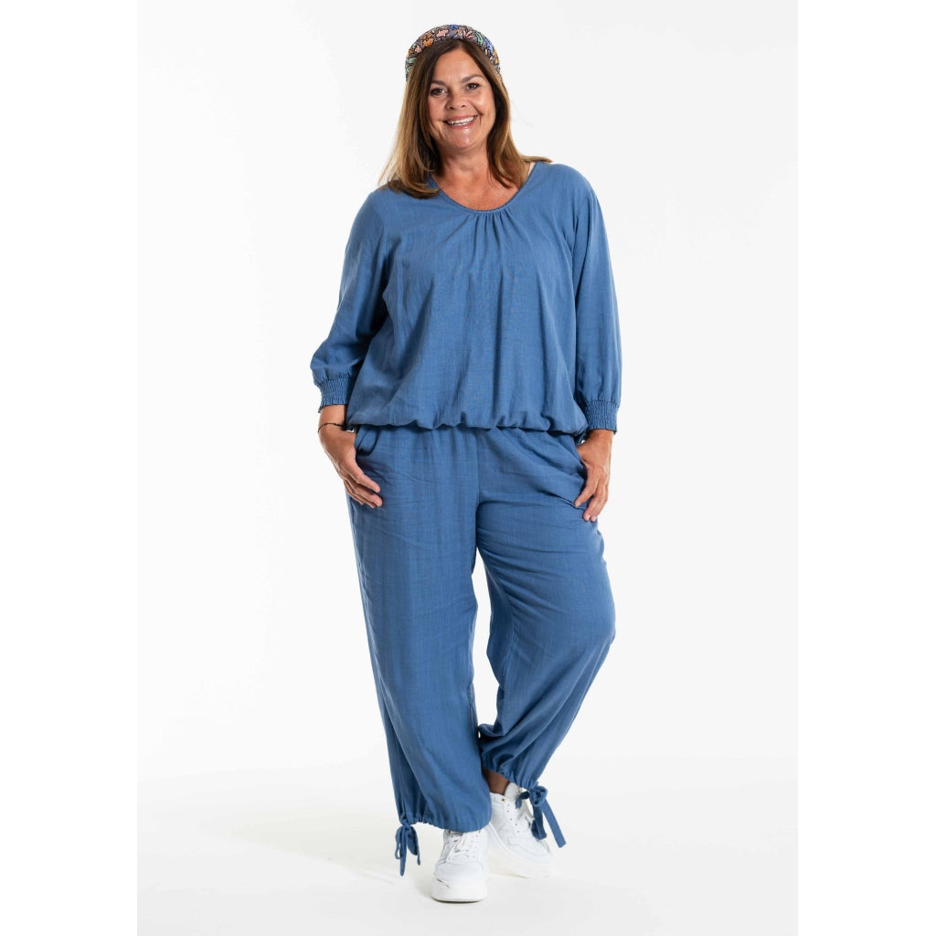 Gozzip Woman GAugusta Pants Pants Dusty Blue