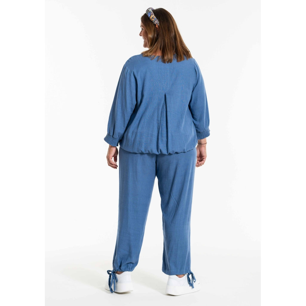 Gozzip Woman GAugusta Pants Pants Dusty Blue