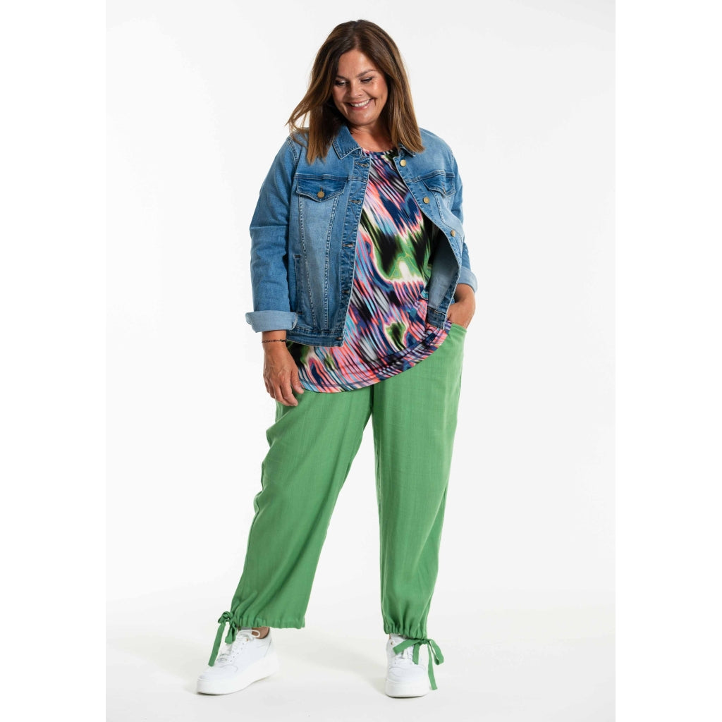 Gozzip Woman GAugusta Pants Pants Green